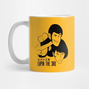 218 Lupin 3head Mug